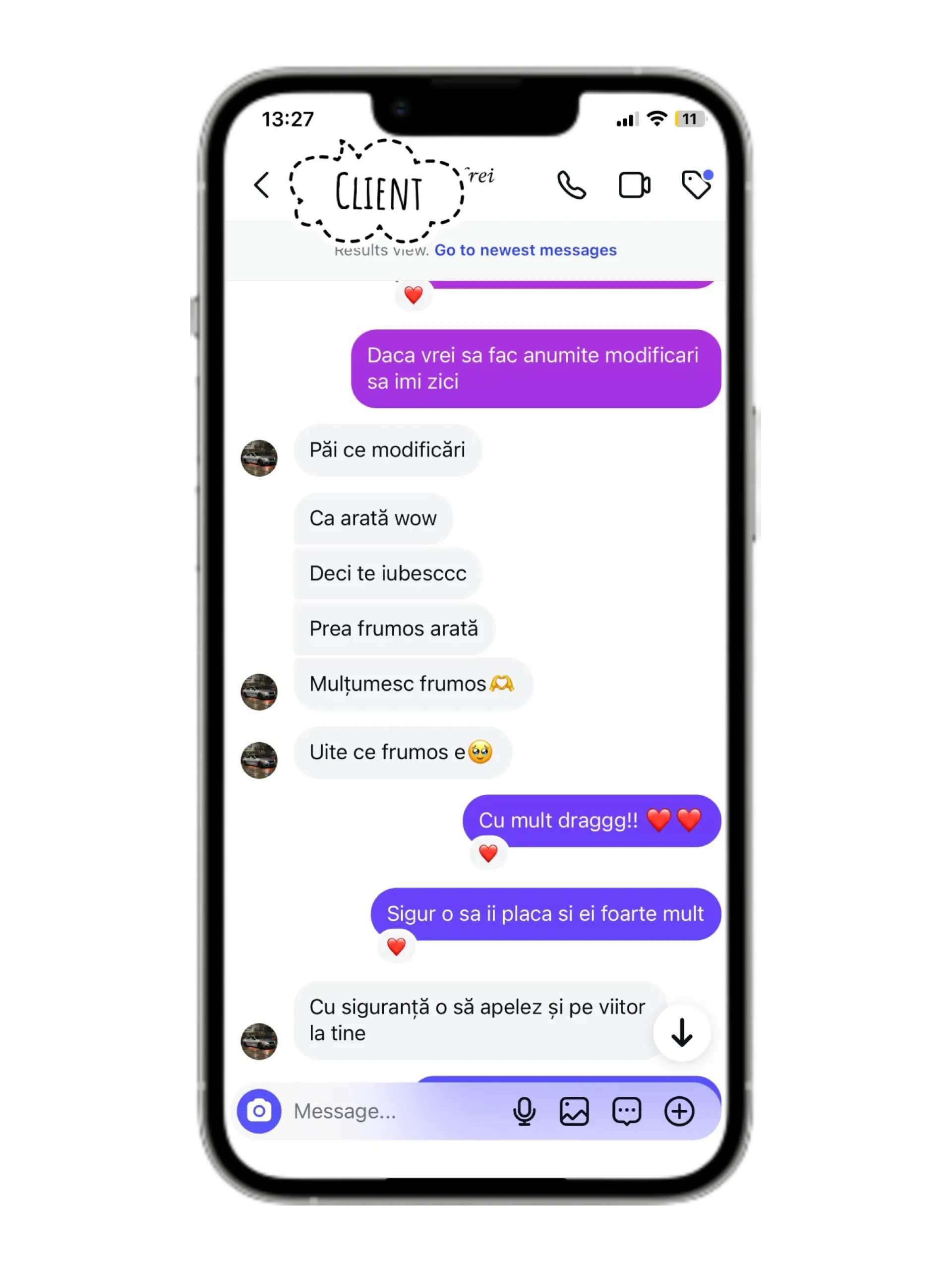 Feedback client