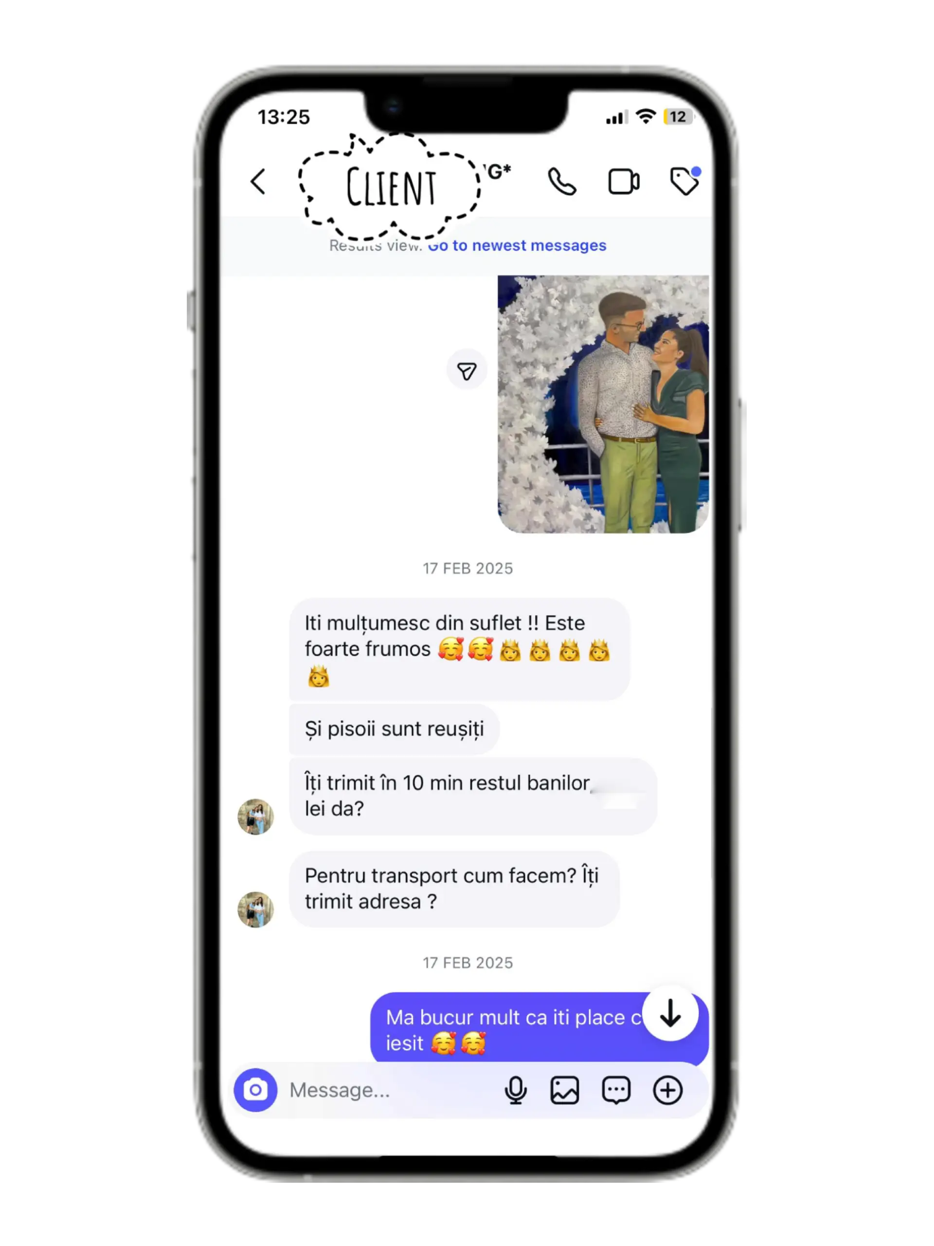 Feedback client