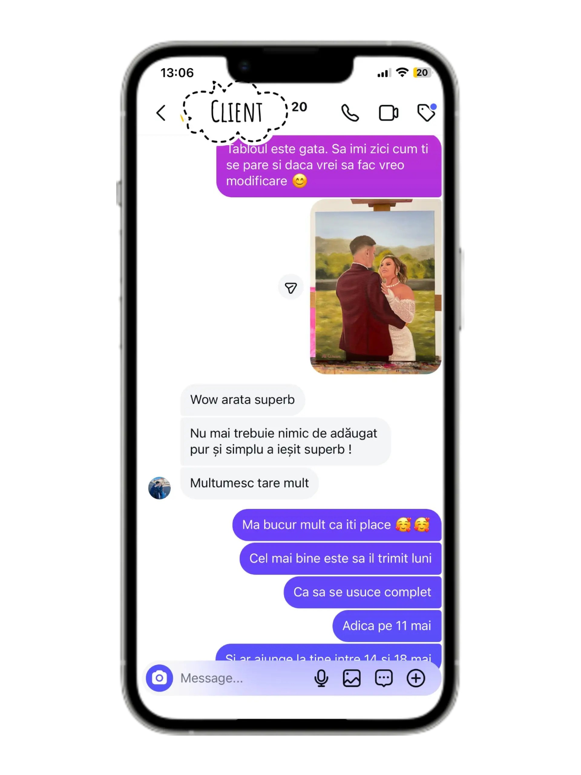 Feedback client