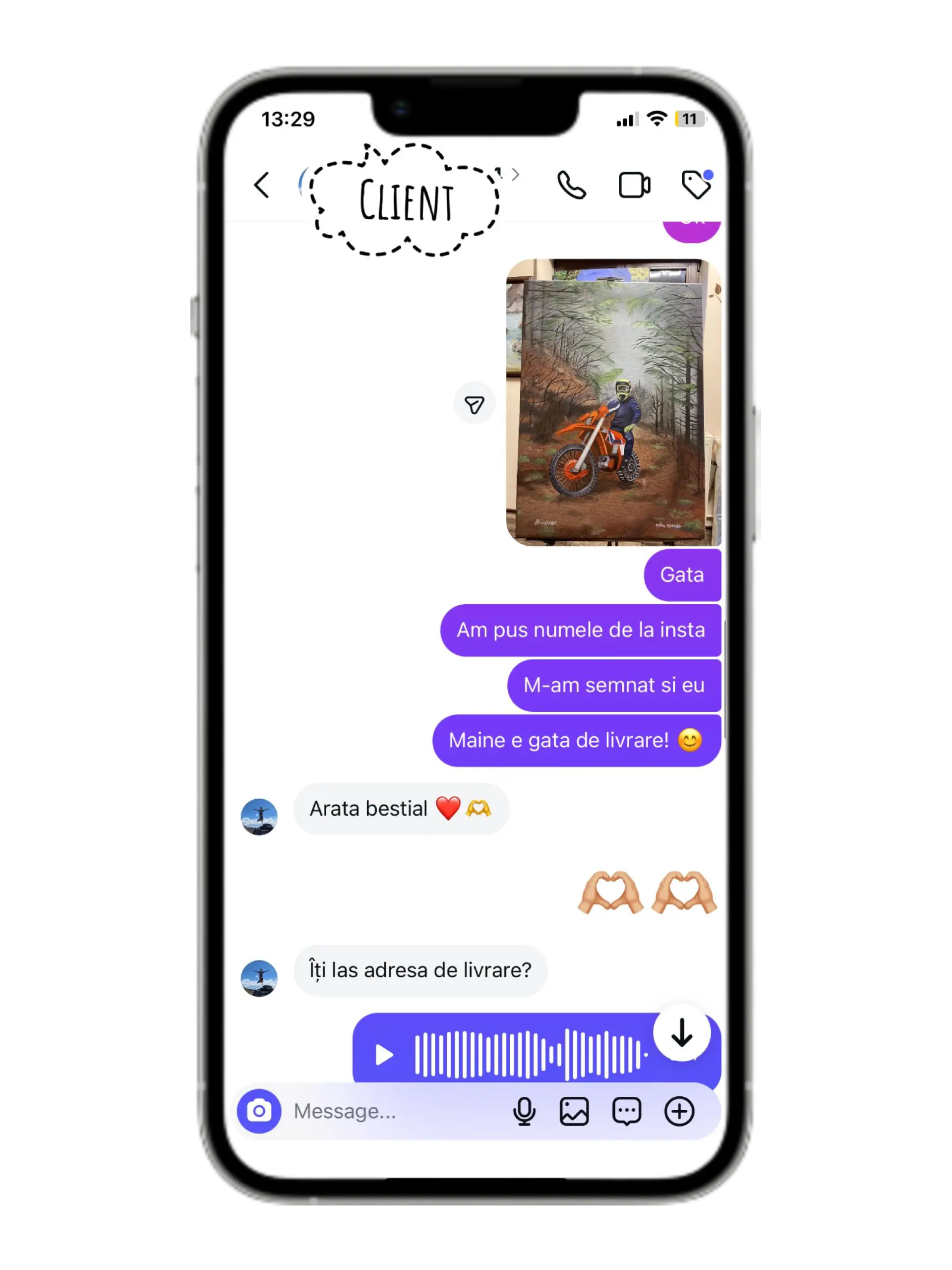Feedback client