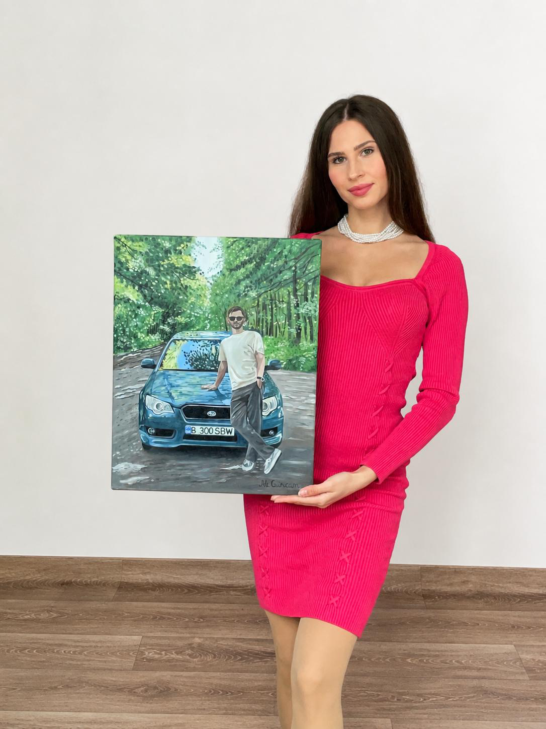 portret dimensiune mica